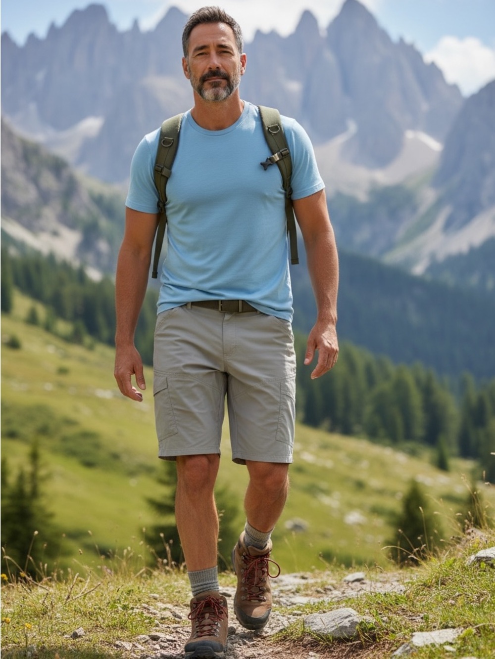 Kuhl Men's Gray Renegade Performance Cargo Shorts - Outdoor Utility - 40” Waist